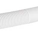 EZ-FLO 1-1/2 Inch x 12 Inch Flexible Extension Tube with Slip-Joint Nut and Washer, White Polypropylene, 35317, Set Of 2