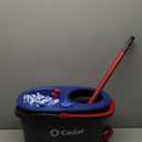 O-Cedar RinseClean Spin Mop & Bucket System + 1 Extra Mop Head | Clean with Clean Water | Removes 99% of Bacteria