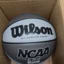 WILSON NCAA Era Basketball - Grey, Size 7-29.5"