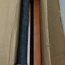 Adjustable Dog Ramp for Bed - 39" Long Foldable Wooden Ramp for Dogs to Get on Bed, Couch, or Car with 13.4" Wide Walking Space (Walnut Wood with Gray Carpet, Medium)