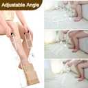 Upgraded Compression Sock Aid Device with Extended Handle, Compression Sock Donner Helper with Adjustable Angle, Suitable for Seniors & Cannot Bend & Arthritis & Recovering from Surgery
