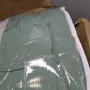 Stratford Park Green Comforter Set Queen Size, 7 Piece Jacquard Soft Bedding Set, All Season, Bedskirt, Pillows & Shams