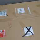 CALPALMY (2 Pack) 1/8" Thick Clear Acrylic Sheets - 24" x 36" Pre-Cut Plexiglass Sheets for Craft Projects, Signs, Display Cases, Sneeze Guard and More - Cut with Engraver, Power Saw or Hand Tools