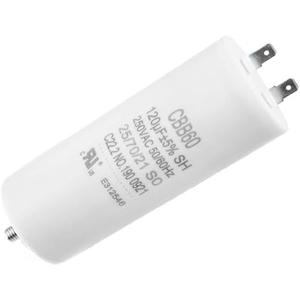 Amazon.com: 1piece CBB60 120 uF 250v AC 50/60Hz  5% Capacitor Double Insert Cylinder Bottom with nut forAC Motor Run/Fan Start and Cool/Air Conditioner etc. : Industrial & Scientific
