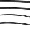 Rain Guards Compatible with Tesla Model Y Juniper 2025 2026 Standard Wheelbase Window Visors Wind Deflectors PC Glossy Black