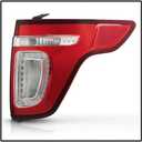 Spyder (POE) Ford Explorer 11-15 LED Red Clear Tail Light - OE Right (FO2801226)