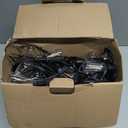 Brightever 120FT LED Outdoor String Lights with Remote, Patio Lights Outdoor Waterproof with 36+2 Shatterproof ST38 LED Bulbs, Dimmable Outside Hanging Light for Porch, Garden, Backyard, Cafe, 2700K (120FT-Warm White, Black)