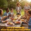 Plastic Fast Food Baskets with Paper Liners, 10.46.3 in Black Baskets & 1212 in Red Liners, Set of 10 Baskets & 100 Sheets for Burgers, Fries, Sandwiches, Parties, BBQ & Birthday