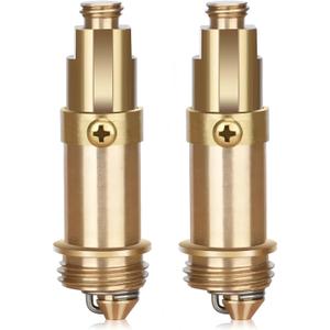 2Pcs Sink Pop Up Stopper Replacement, Bathroom Sink Clicker Pop Up Bolt Bathroom Clicker Bolt Replacement Drain Plug for Basin, Fits Most Sinks & Tubs