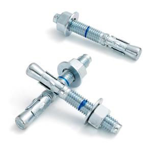 1/2" x 3-3/4" Concrete Anchors (50 Pack) 1/2 inch Wedge Anchors Bolts Zinc Plated