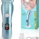 Epilators Hair Removal for Women, Electric Shaver & Bikini Trimmer for Legs & Underarm, Rechargeable Wet Dry Use Painless Hair Removal with Detachable Head