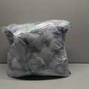 Latepis Faux Fur Throw Blanket for Couch, Soft Luxury Faux Fur Bubble Blanket for Sofa and Bedroom, Plush Thick Warm Cozy Fluffy Blanket for All Seasons, 50 x 60, Tie-dye Blue