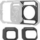 SMALLRIG 67mm Threaded Filter Adapter with Detachable Sun Hoods for Universal Phone Cage 4704/4597/5275/5276/4299B,for iPhone, for Samsung & Smartphones - 5277