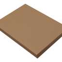 Prang (Formerly SunWorks) Construction Paper, Brown, 9" x 12", 100 Sheets