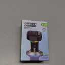 Bluetooth 5.3 FM Transmitter for Car, Bluetooth Car Adapter with Type-C PD(30W) Charger and QC3.0 USB Port, Wireless FM Radio Transmitter, Support MP3 Player, Handsfree Calling, LED Backlit,U Disk Black