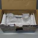 Socket Fan LED Ceiling Lights,18inch APP Control E26 Fans Bulb with Remote & Dimmable LED Ceiling Fan Lights,3Color 3000K-6500K,1800LM Fan Light Bulb Screw in Ceiling (White-2Pack)