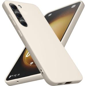 X-level for Samsung Galaxy S23 Plus Case Slim Fit Ultra-Thin Super Soft TPU [Guardian Series] S23 Plus Phone Back Cover Light Protective Matte Finish Coating Shockproof Case for Women Men -Beige