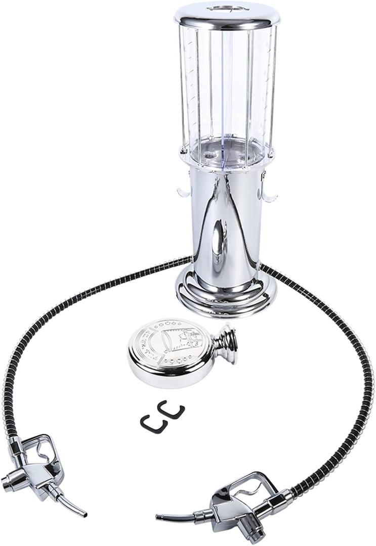 Liquor Dispenser Wine Liquor Dispenser Food Grade Abs + Metal Metal Gas Pump Nozzle Beer Wine Liquor Dispenser Soda Beverage Pourer