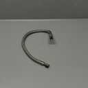 Industrial Grade Compressor Jumper Hose, JIC-4 female or 1/4" NPT male18" Length750F450 PSIBoth Sides Fittings Rotate FreelyFlexible Whole body Stainless Steel Metal Hose