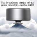 Electric Whiskey Smoker Kit,Cocktail Kit with 6 Flavors Wood Chips, Rechargeable Old Fashioned Smoker Kit Built-in Lighter, Built-in ambient light