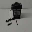 BANPESTT Bug Zapper Outdoor, Mosquito Zapper with Dusk-to-Dawn Light Sensor, Waterproof Fly Zapper, Electric Mosquito Killer for Garden, Patio, Balcony, Courtyard(Black