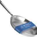 Misen 5-Ply Stainless Steel 8" Frying Pan - Professional Cookware for Induction, Gas and Electric - Dishwasher Safe, Oven Safe to 800F - Durable, Versatile, Even Heating