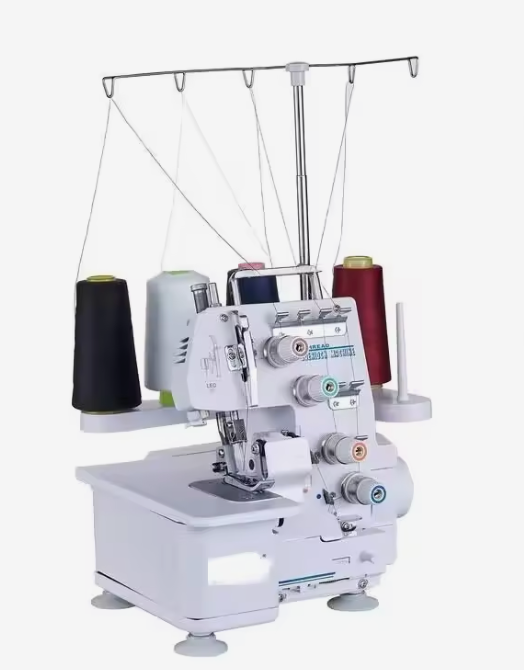 RB Industrial Overlock Sewing Machine 434 Coverstitch Flat-Bed Single Needle Metal Motor for Home Use