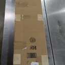 Frameless Shower Door Bottom Seal Shower Sweep with Drip Rail for 1/4" Glass, 36" Long, Vinyl, Clear