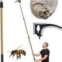 Oh Klyzo 10 ft Wasp Nest Removal Tool with Telescoping Pole and Scraper