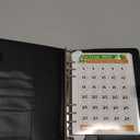 100 Envelopes Money Saving Challenge Binder, A5 Budget Binder with Envelopes and Challenge Tracker, Savings Challenges Planner Book to Save $500, $1000, $5050, $10000 (Pure Black)