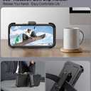 Magnetic for iPhone 17 Case with Blet Clip, Compatible with Magsafe,2X Screen Protector,Military-Grade Protection, Drop-Proof Phone Cover for iPhone 17 6.3 inchs, Blue