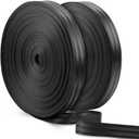 2 Rolls 98 Yards Nylon Webbing Strap 1 Inch Heavy Duty Webbing Roll Flat Climbing Webbing for Indoor Outdoor Gear Crafting DIY Repairing Belt Camping Hiking Sports
