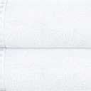 GLAMBURG 100% Cotton 2 Pack Oversized Bath Towel Set 28x55 Inches, Ultra Soft Highly Absorbant Compact Quickdry & Lightweight Large Bath Towels, Ideal for Gym Travel Camp Pool - White