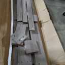 Tribesigns 63-Inch Long Console Table, Wooden Rectangular Sofa Table Behind The Couch, Farmhouse Entryway Table for Entrance, Hallway, Living Room (Grey)