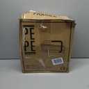 PEPE Mobility - Toilet Seat Riser with Handles 4 inch (Fits Round and Elongated up to 15"), Raised with Lid, Seniors
