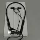 N18 Neckband Bluetooth Earbuds, Wireless Bluetooth 5.2 Headphones with Microphone, Ultra-Lightweight Comfort, IPX7 Waterproof, Deep Bass Strong Beat, 20H Playtime, Magnetic Earphones (Black)