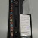 Vicmag Magnetic Copper Bracelets for Women with Natural Turquoise, 3800 Gauss Magnets Adjustable Pure Copper Bracelet & Ring (Love Stone)