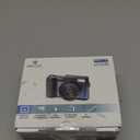 Minolta 30MP Digital Camera 2.7K Ultra HD Video, 3-inch 180 LCD Screen, Face Detection, Anti-Shake, 9 Scene Modes, Photo Burst, Panorama, CMOS Sensor, 32GB Card (Blue) 