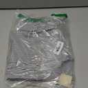 Women’s Super Stretch Straight Fit Comfy Pull-On Business Casual Pants Large, White/Black