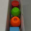 JOYIN 4-Pack Fidget Tubes for Kids, Sensory Tubes, Stress Relief Toy, Speech Therapy, Calming Toys for Children with Autism, Calm Down Corner Classroom Supplies, Easter School Gifts for Toddlers