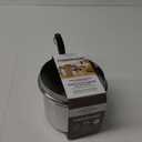 Farberware Classic Stainless Steel 2-Quart Mirror Satin Covered Saucepan, Silver