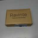 Ravinte 30 Pack Solid 3 Inch Kitchen Cabinet Handles Matte Black Cabinet Pulls Black Drawer Pulls Kitchen Hardware Handles for Cupboard Drawer