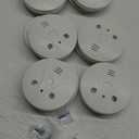 6 Pack Combination Smoke and Carbon Monoxide Detector Battery Operated, Travel Portable Photoelectric Fire&Co Alarm for Home, Kitchen