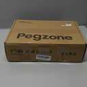 Clamp-on Desk Pegboard, Desk Organizer for Office Gaming Home, Magnetic Metal Peg Board with 10 Accessories, Privacy Panel for Office, 16.5" x 12.6", Medium, White