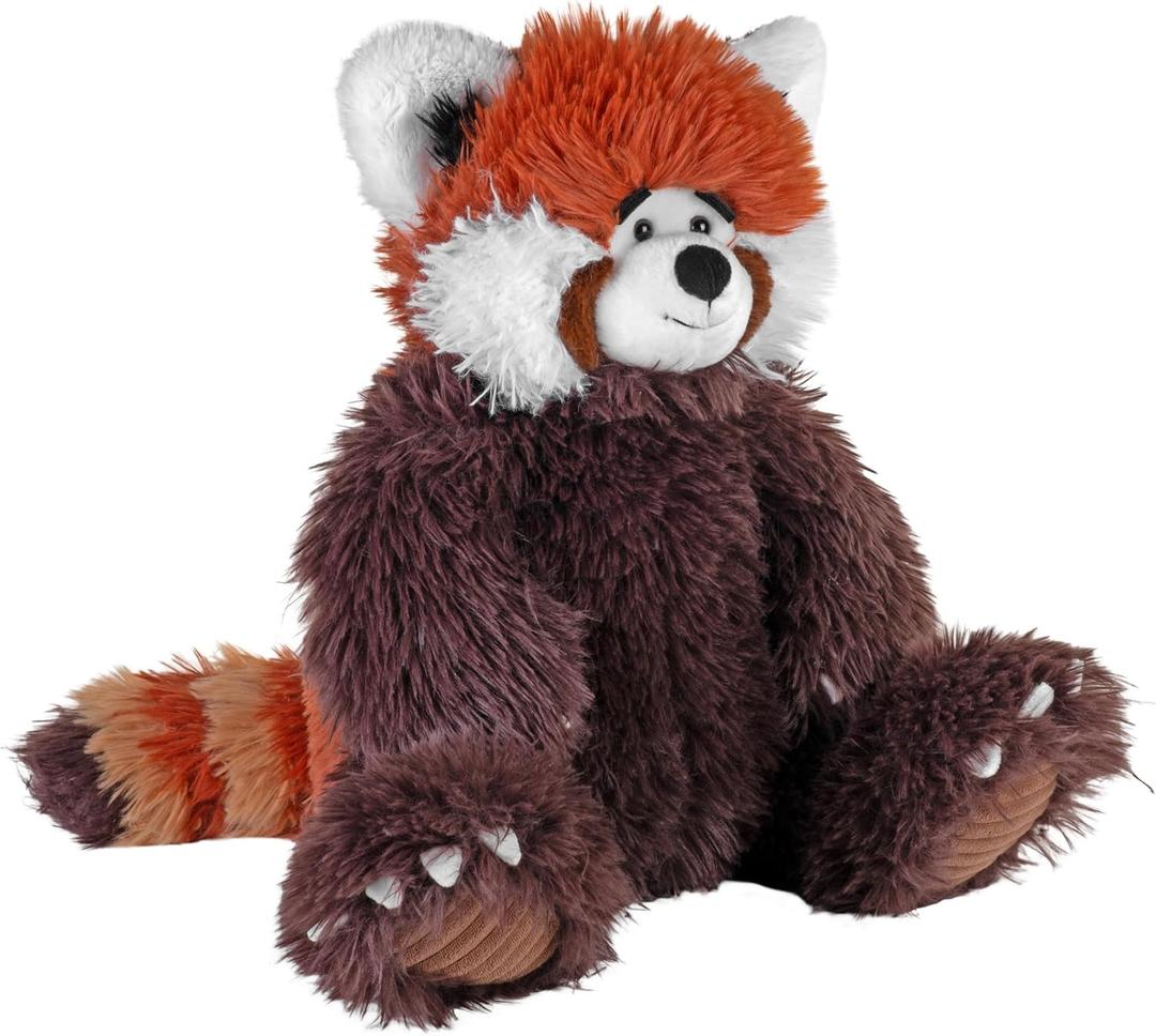 Wild Republic Snuggleluvs, Red Panda, Weighted Stuffed Animal, 15 inches, Gift for Kids, Plush Toy, Fill is Spun Recycled Water Bottles