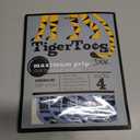 DOK TigerToes Premium Non-Slip Dog Socks for Hardwood Floors - Extra-Thick Grip that Works Even When Twisted - Prevents Licking, Slipping, and Great for Dog Paw Protection (Breezy Blue, XXL)