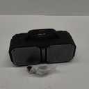 BUGANI Shock Bluetooth Speaker, Portable Bluetooth 5.3, Waterproof, 60W Super Power, Outdoor Speaker, Black(New Model)