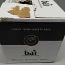 Bai Coconut Variety Pack, Antioxidant Infused Water Beverage, with Vitamin C and No Artificial Sweeteners, 18 fl oz bottles, 12 pack (EXP 01/24/27)