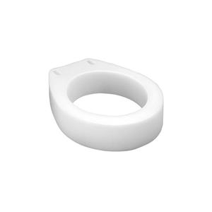 Carex Toilet Seat Riser, Elongated Raised Toilet Seat Adds 3.5 inches to Toilet Height, for Assistance Bending or Sitting, 300 Pound Weight Capacity Toilet Riser