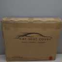 Car Seat Covers Full Set, 5 Seats Comfortable Faux Leather Seat Covers for Cars, Waterproof Automotive Seat Covers, Luxury Universal Fit Seat Covers for SUV, Sedans, Pick-up Trucks (Gray) (Grey)